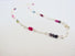 Multi Colour Gemstone Link Necklace
