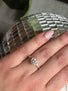 Claw Prong & Bezel Vintage Diamond Engagement Ring