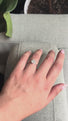 Claw Prong & Bezel Vintage Diamond Engagement Ring